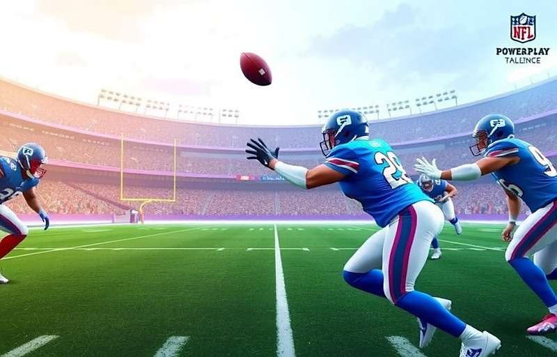 NFL India Power Play gameplay showing Indian stadiums and players in action